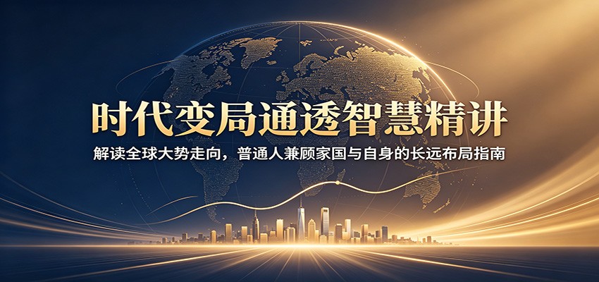 时代变局通透智慧精讲：解读全球大势走向，普通人兼顾家国与自身的长远布局指南-旺仔资源库