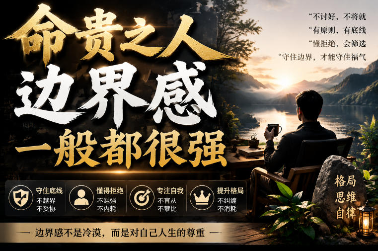 付费文章：命贵之人，边界感一般都很强-旺仔资源库