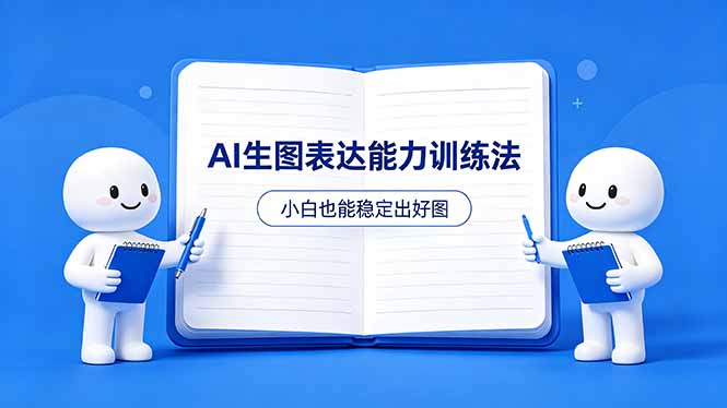 AI生图不是做漂亮图，而是表达能力。这套方法让小白也能稳定出好图-旺仔资源库