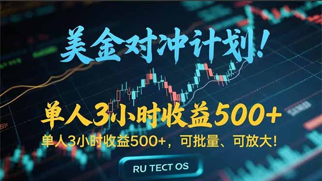 长久稳定的撸美金项目，平均3小时收入 500+，可公司实地考察实地操作！-旺仔资源库