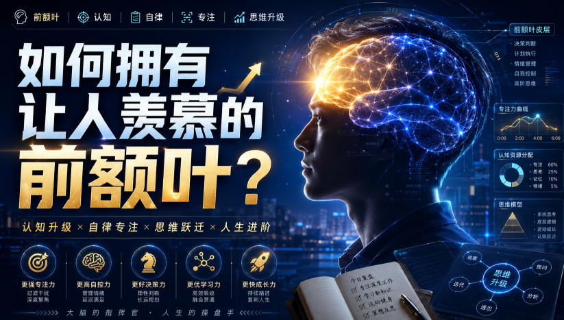 付费文:如何拥有让人羡慕的前额叶?-旺仔资源库