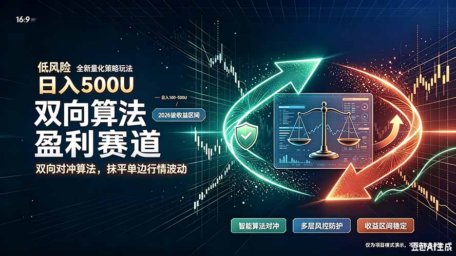 算法对冲/EA量化,日入500刀,躺着赚钱!你把它当做“自动提款机”,它把你就爆了-旺仔资源库