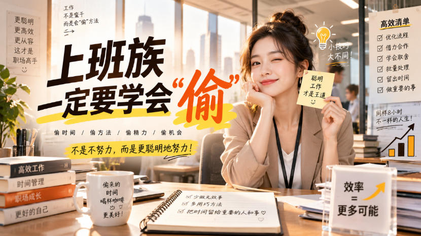 某社群精选付费文:上班族一定要学会“偷“-旺仔资源库