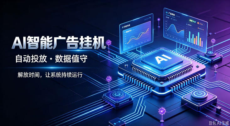 AI智能广告挂G|全自动广告任务运营项目拆解,解放时间解放双手,让系统持续运行【揭秘】-旺仔资源库