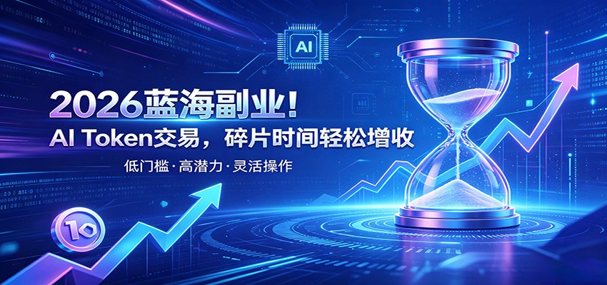 AI Token算力赛道！普通人可入局的数字副业，零门槛快速起步-旺仔资源库