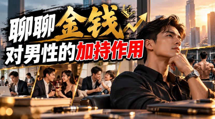 某公众号付费文章：聊聊金钱对男性的加持作用-旺仔资源库
