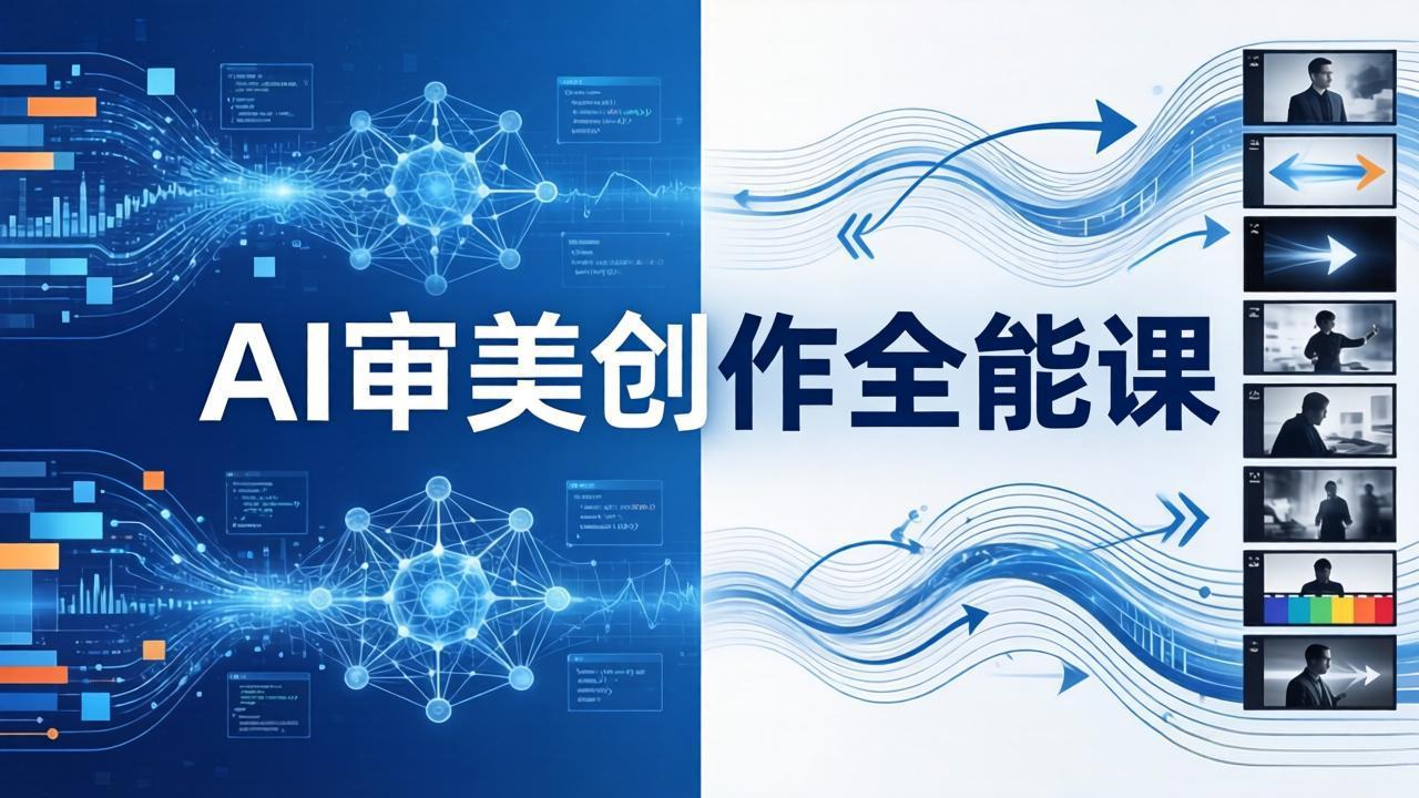 AI审美创作全能课-更新0706:MJ+Seedance+模型训练+影视分镜+编剧,一站式掌握AI艺术创作-旺仔资源库