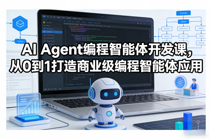 AI Agent编程智能体开发课，从0到1打造商业级编程智能体应用-旺仔资源库