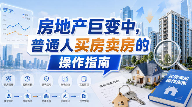 付费文章:房地产巨变中,普通人买房卖房的操作指南【上篇+下篇】-旺仔资源库