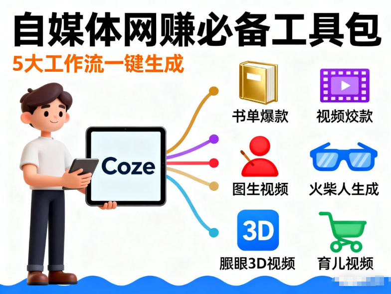 Coze工作流合集,内容一共100份左右,内容丰富,可以提供工作效率-旺仔资源库