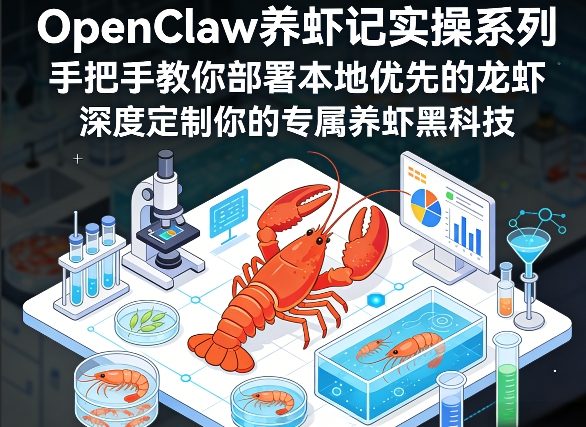 OpenClaw养虾记实操系列,手把手教你部署本地优先的龙虾,深度定制你的专属养虾黑科技(更新)-旺仔资源库