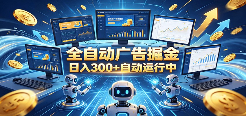 自动广告G机，日入300+，正规平台，广告浏览获益，时间自由，适合各类人群日常增收-旺仔资源库