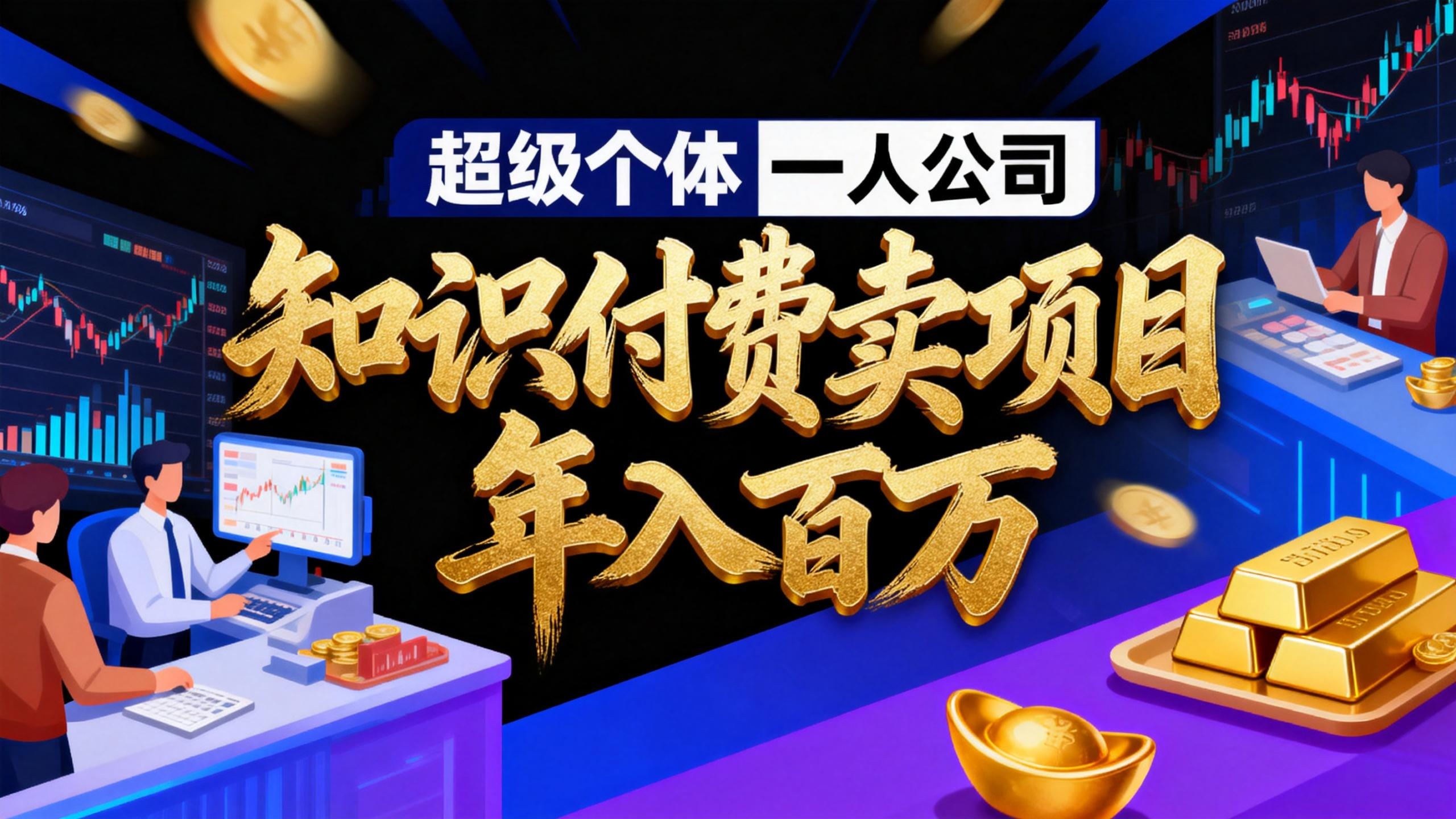 2026年“超级个体一人公司”私域卖项目年入百万,个人IP-精准引流-项目包装-转化成交-旺仔资源库