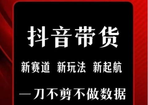 抖音短视频一刀不剪带货，不剪辑，不直播，每天发个视频，等着出单获取带货佣金-旺仔资源库