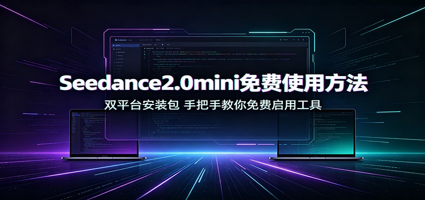 Seedance2.0mini免费使用方法：双平台安装包，手把手教你免费启用工具-旺仔资源库