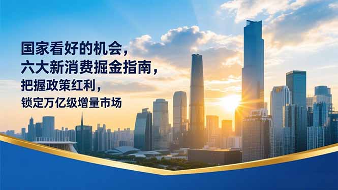 某付费文章:国家看好的机会,六大新消费掘金指南,把握政策红利,锁定万亿级增量市场-旺仔资源库