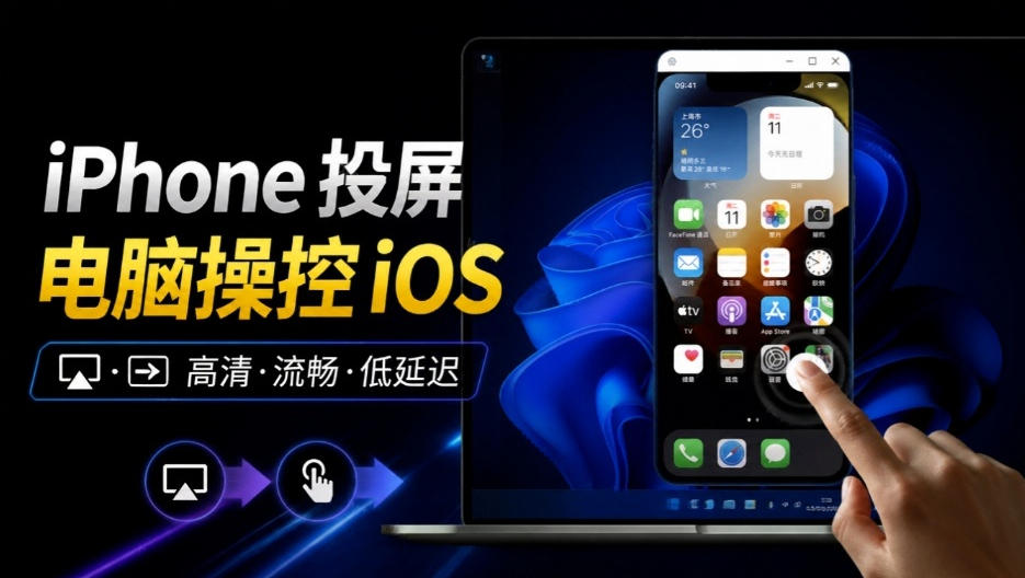 iPhone投屏到Windows电脑，还支持操控IOS系统，多台设备能同时上屏，有点意思iPhoneMirror-旺仔资源库