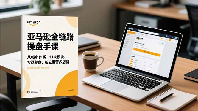 亚马逊全链路操盘手课，从0到1体系、11大模块、实战复盘，独立运营多店铺-旺仔资源库