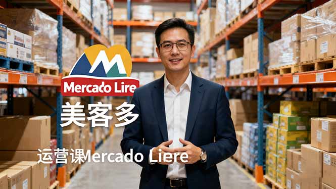 2025美客多Mercado Libre运营课：账号注册/产品上传/促销活动/自发货模式-旺仔资源库