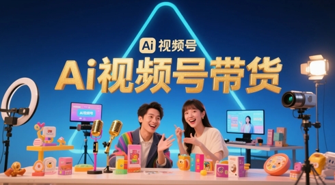风口已至！AI视频号带货轻松月入过1W，99%的普通人却卡在内容制作门槛-旺仔资源库