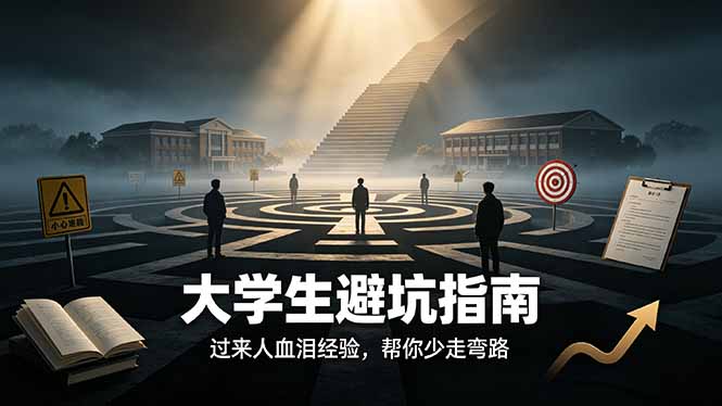 付费文章:大学生避坑指南 ,过来人血泪经验,帮你少走弯路-旺仔资源库