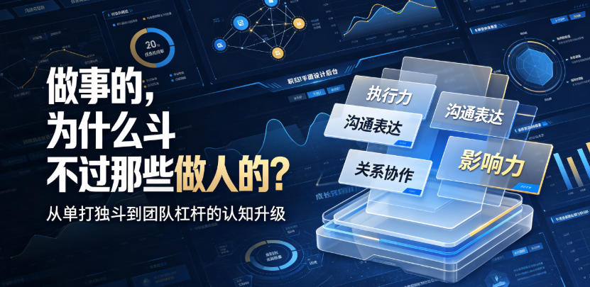 付费文章:做事的,为什么斗不过那些做人的?-旺仔资源库