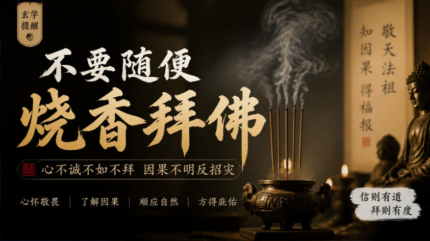 某公众号付费文章:玄学提醒:不要随便烧香拜佛-旺仔资源库