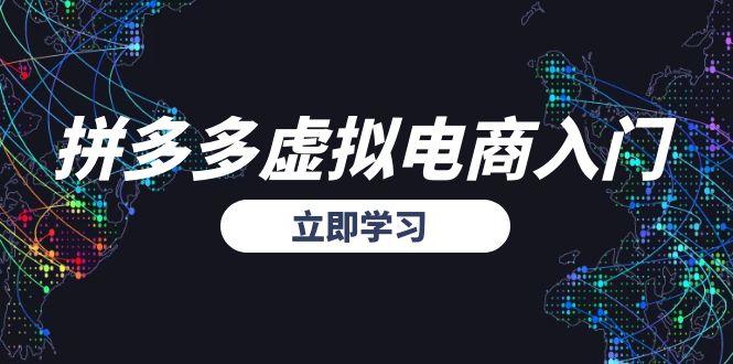 拼多多虚拟电商入门，精准选品方法论，无货源模式起盘技巧-旺仔资源库