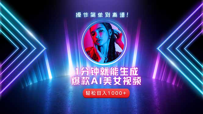 2025年最强副业：用AI做短视频，从零开始打造爆款账号！-旺仔资源库