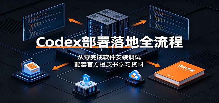 Codex部署落地全流程：从零完成软件安装调试，配套官方橙皮书学习资料-旺仔资源库