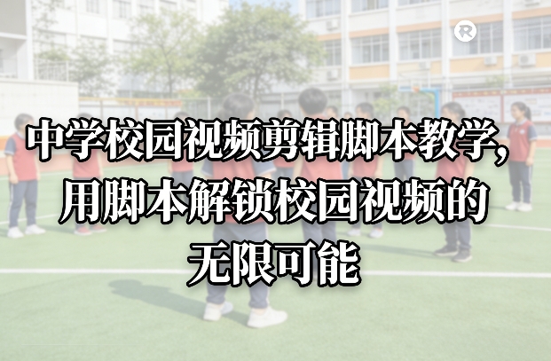 中学校园视频剪辑脚本教学，用脚本解锁校园视频的无限可能-旺仔资源库