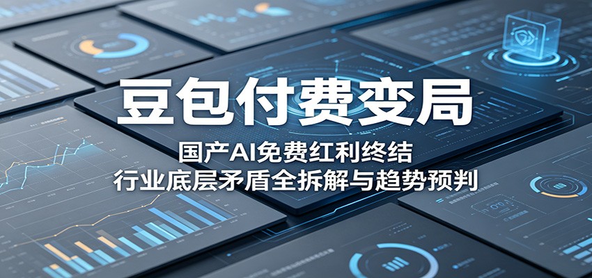 豆包付费变局：国产AI免费红利终结，行业底层矛盾全拆解与趋势预判-旺仔资源库