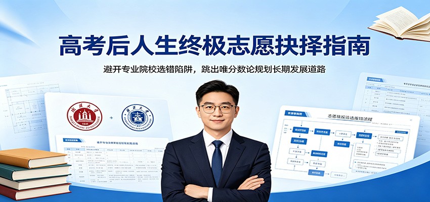 高考后人生终极志愿抉择指南：避开专业院校选错陷阱，跳出唯分数论规划长期发展道路-旺仔资源库