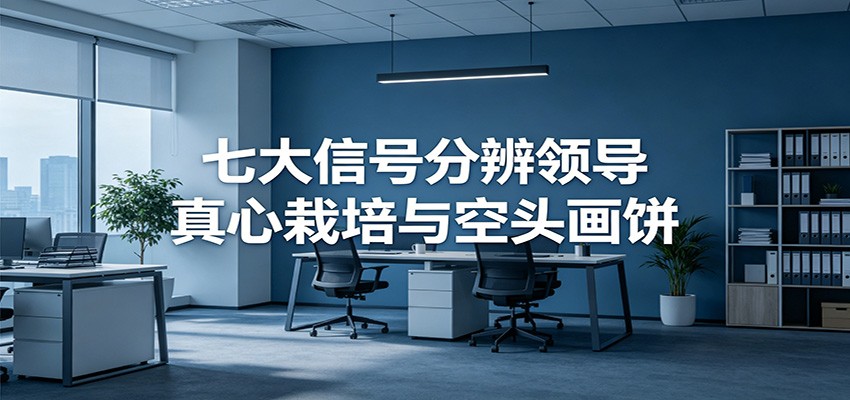 付费文章《七大信号分辨领导真心栽培与空头画饼》读懂管理背后人性逻辑-旺仔资源库