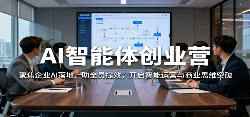 AI智能体创业营：聚焦企业AI落地，助全员提效，开启智能运营与商业思维突破-旺仔资源库