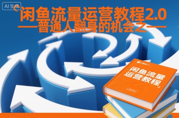 闲鱼流量运营教程2.0——普通人翻身的机会之一-旺仔资源库