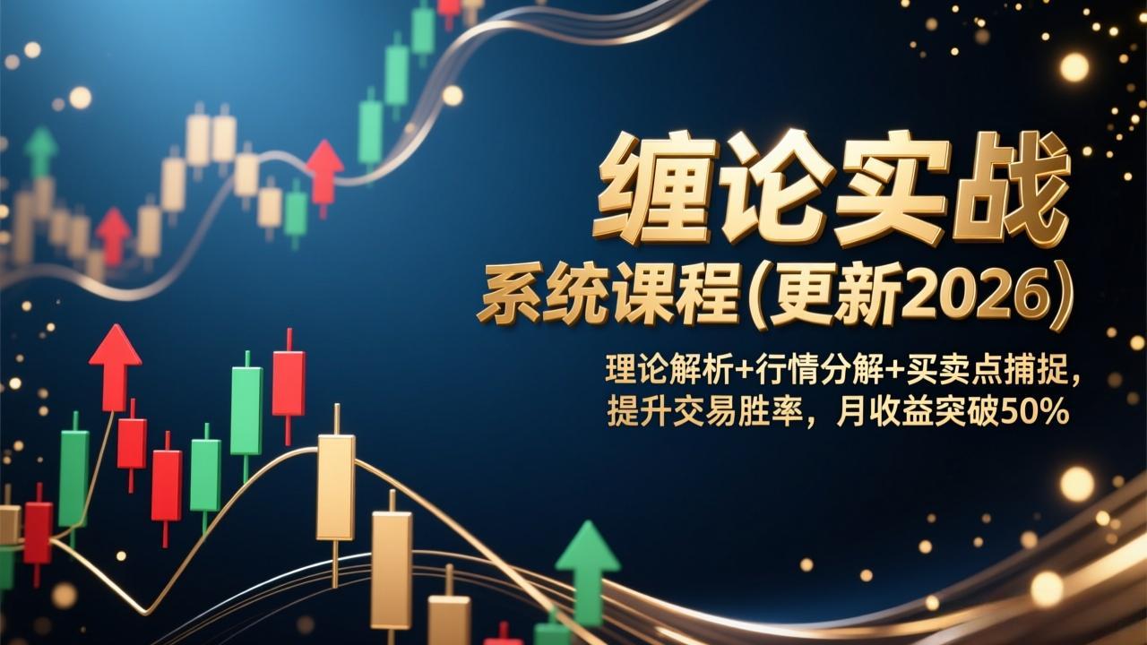 缠论实战系统课程(更新2026-旺仔资源库