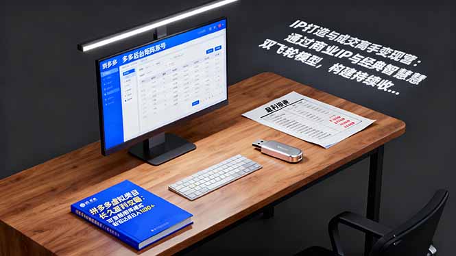 IP打造与成交高手变现营:通过商业IP+经典智慧双飞轮模型 构建持续收钱系统-旺仔资源库