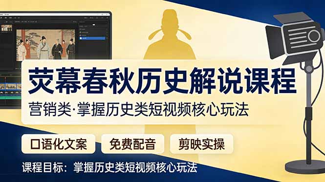 荧幕春秋历史(营销类-旺仔资源库