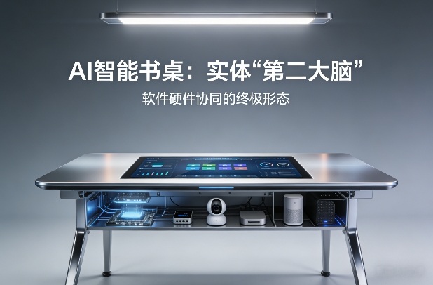 AI智能书桌搭建，构建你的实体“第二大脑”，软件硬件协同的终极形态-旺仔资源库
